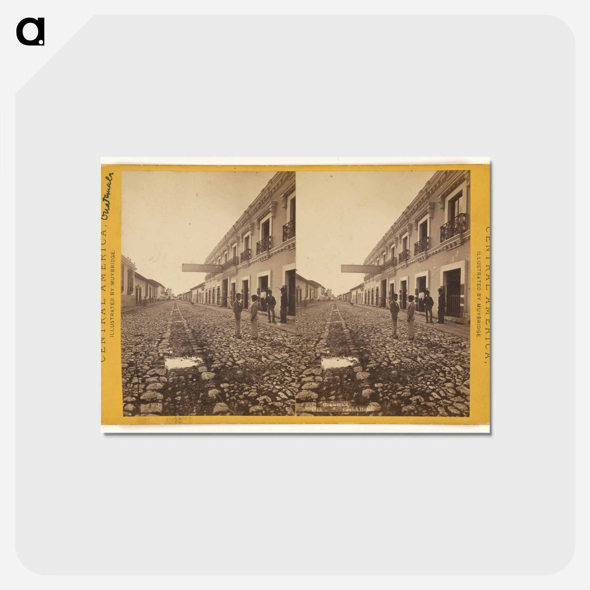 アートポストカード-Grand Hotel
 - エドワード マイブリッジ Postcard.