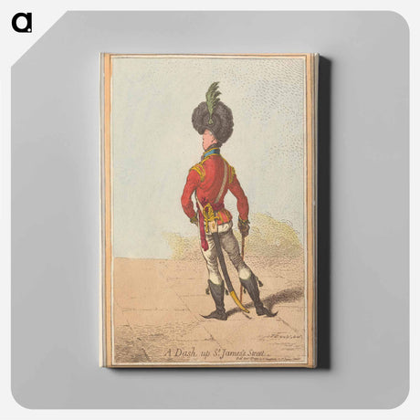 アートパネル-A Dash Up St. James's Street
 - イェール大学アートギャラリー Canvas.