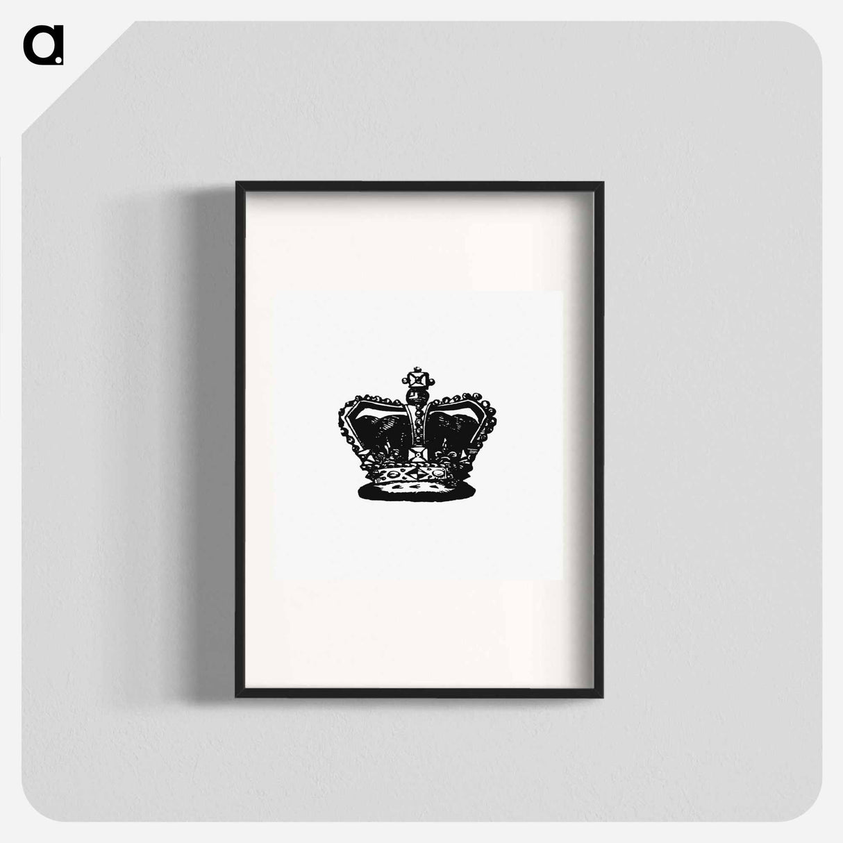 アートポスター-Victorian Crown, after the British Library Original
 - 大英図書館 Poster.