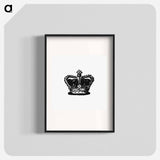 アートポスター-Victorian Crown, after the British Library Original
 - 大英図書館 Poster.
