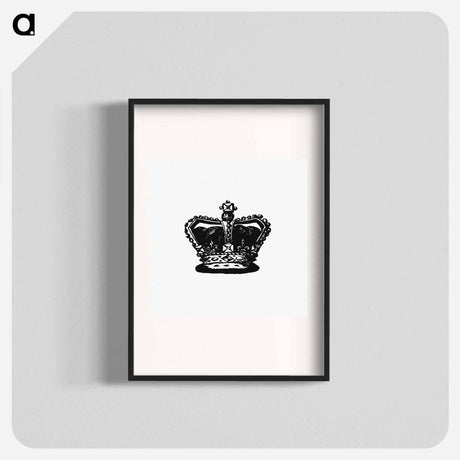 アートポスター-Victorian Crown, after the British Library Original
 - 大英図書館 Poster.
