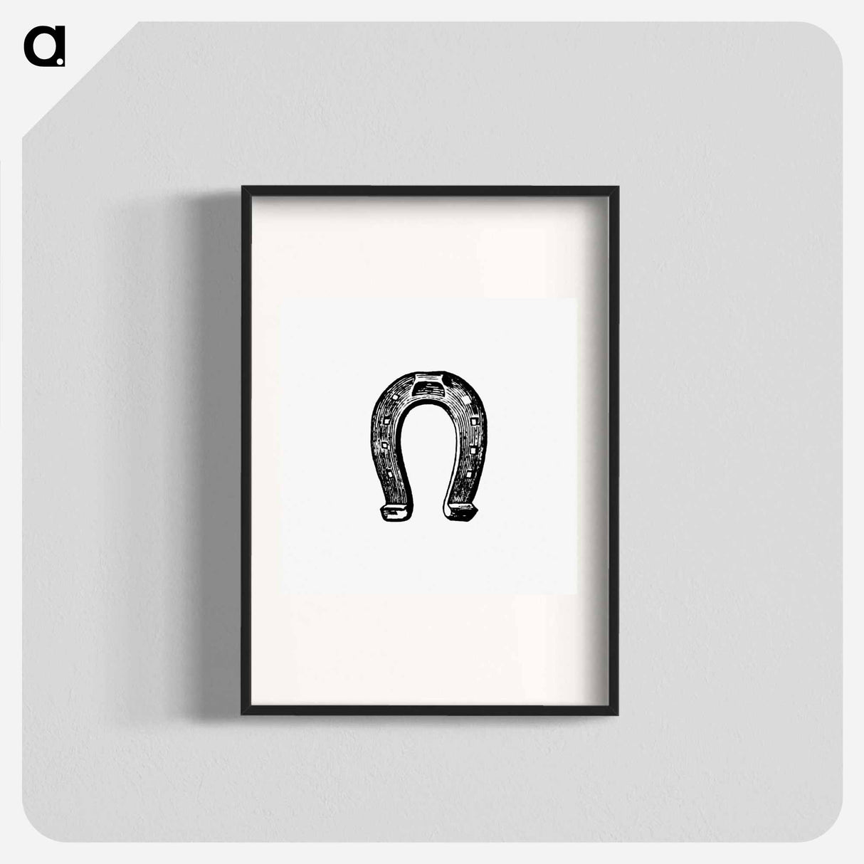 アートポスター-Horseshoe Engraving
 - 大英図書館 Poster.