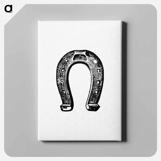 アートパネル-Horseshoe Engraving
 - 大英図書館 Canvas.