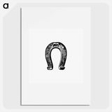 アートポスター-Horseshoe Engraving
 - 大英図書館 Poster.