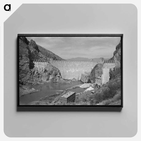 アートパネル-Williams Creek Valley Road
 - ラッセル リー Canvas.