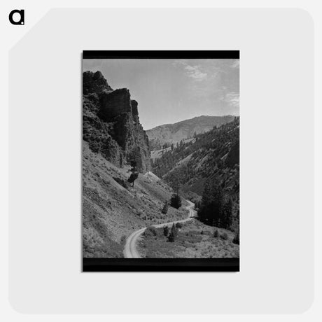 アートポストカード-Williams Creek Valley Road
 - ラッセル リー Postcard.