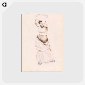 アートポストカード-Laundress
 - バーンズ・コレクション Postcard.