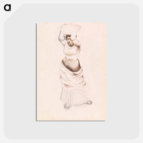アートポストカード-Laundress
 - バーンズ・コレクション Postcard.