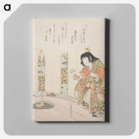 アートパネル-Shogi koma - 葛飾 北斎 Canvas.