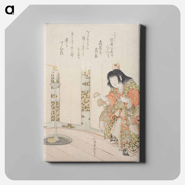 アートパネル-Shogi koma - 葛飾 北斎 Canvas.