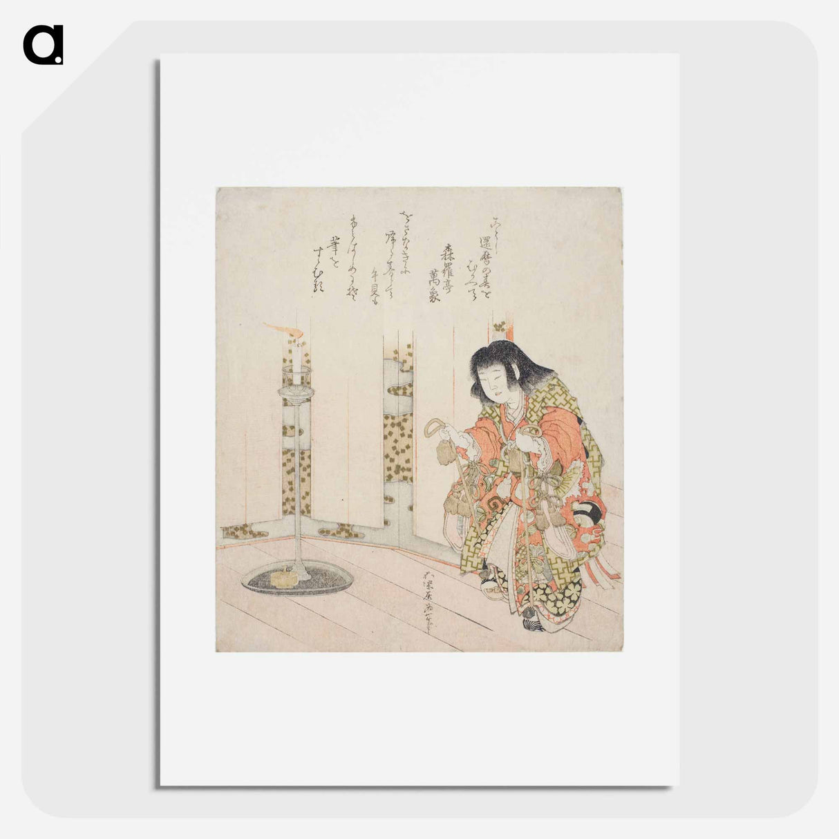 アートポスター-Shogi koma - 葛飾 北斎 Poster.