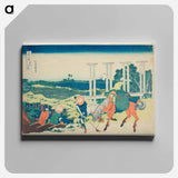 Hokusai's Thirty-six Views of Mount Fuji - Katsushika Hokusai Canvas.