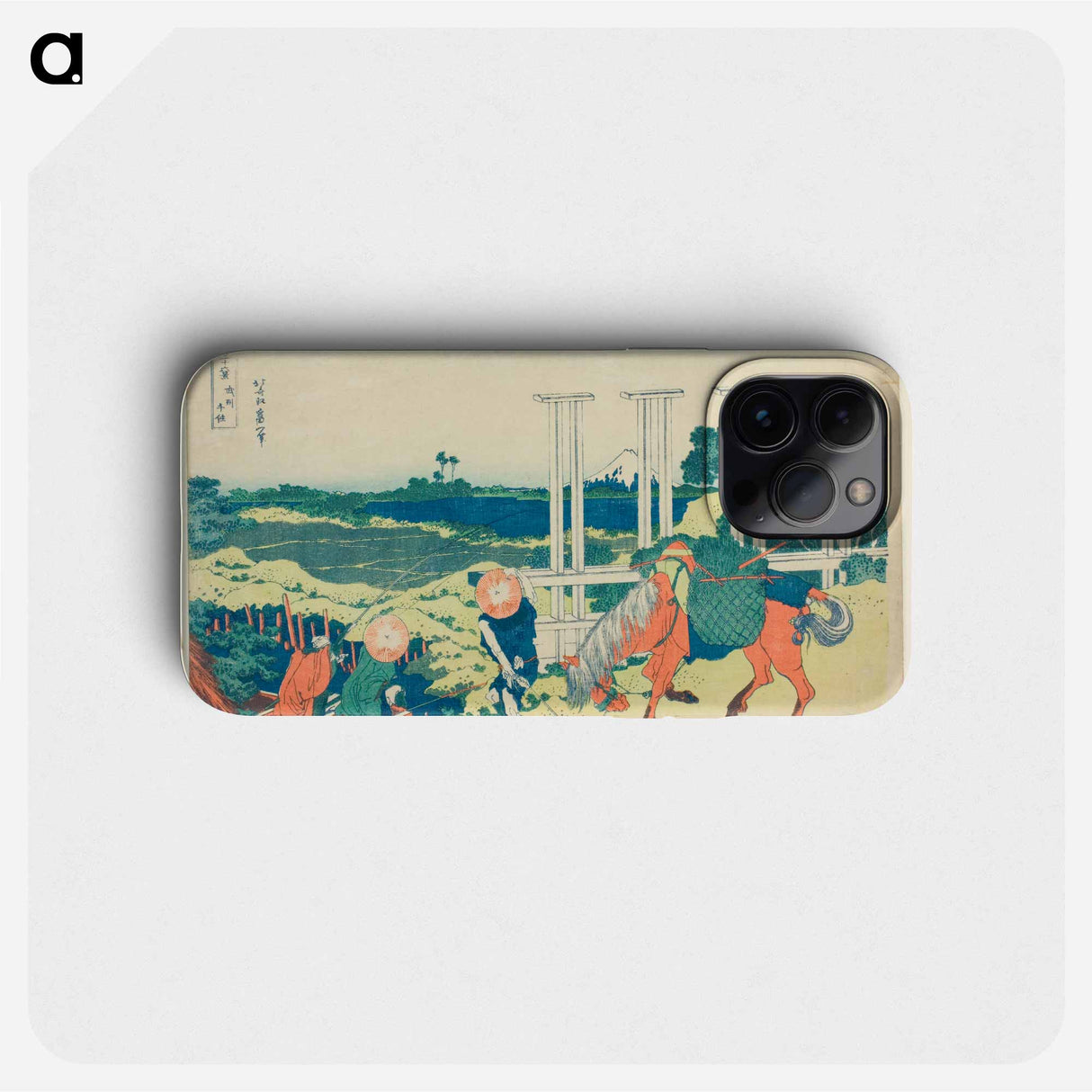 Hokusai's Thirty-six Views of Mount Fuji - 葛飾 北斎 Phone Case.