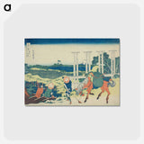 アートポストカード-Hokusai's Thirty-six Views of Mount Fuji - 葛飾 北斎 Postcard.