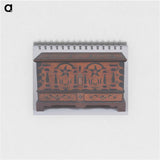 アートメモ帳-Chest over Drawers
 - バーンズ・コレクション Memo.