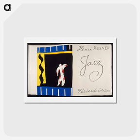 アートポストカード-Jazz Book - アンリ マティス Postcard.