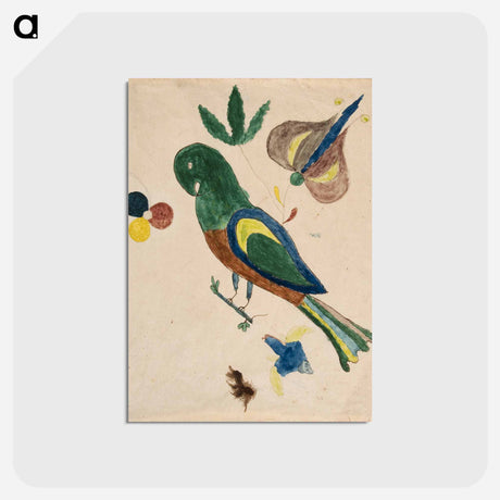アートポストカード-Parakeet
 - バーンズ・コレクション Postcard.