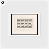 アートポストカード-Chariot and Driver
 - エドワード マイブリッジ Postcard.