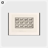 アートポストカード-Chariot and Driver
 - エドワード マイブリッジ Postcard.