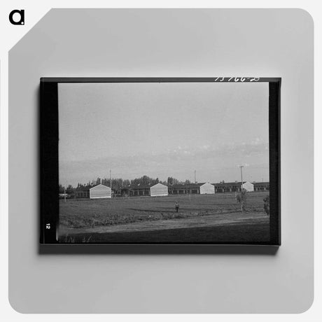 アートパネル-Foreman's Quarters
 - ラッセル リー Canvas.