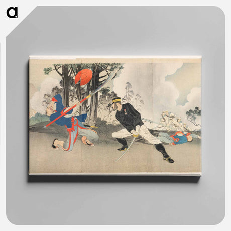 アートパネル-Captain Kurita's Magong Fortress Attack
 - セントルイス美術館 Canvas.