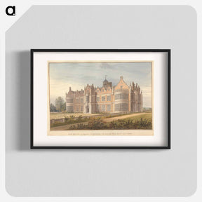 アートポスター-North West View of Ingestre, Staffordshire; the Seat of the Right Hon'ble Earl Talbot
 - イェール大学アートギャラリー Poster.