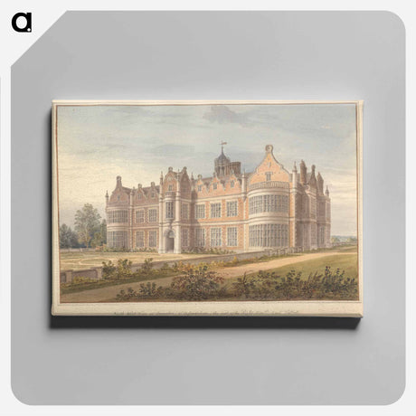 アートパネル-North West View of Ingestre, Staffordshire; the Seat of the Right Hon'ble Earl Talbot
 - イェール大学アートギャラリー Canvas.