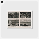 アートポストカード-Guatemalan Coffee Plantation
 - エドワード マイブリッジ Postcard.