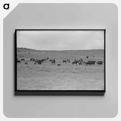 アートパネル-Shasta County Stream
 - ラッセル リー Canvas.