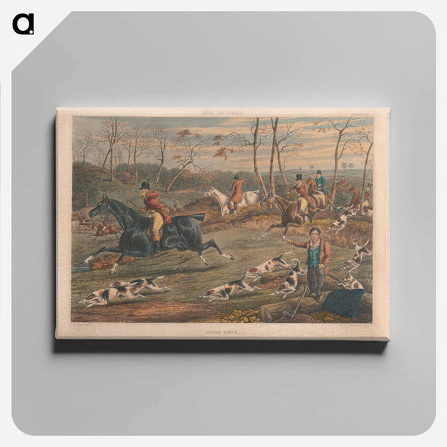 アートパネル-Fox Hunters - Gone Away
 - イェール大学アートギャラリー Canvas.