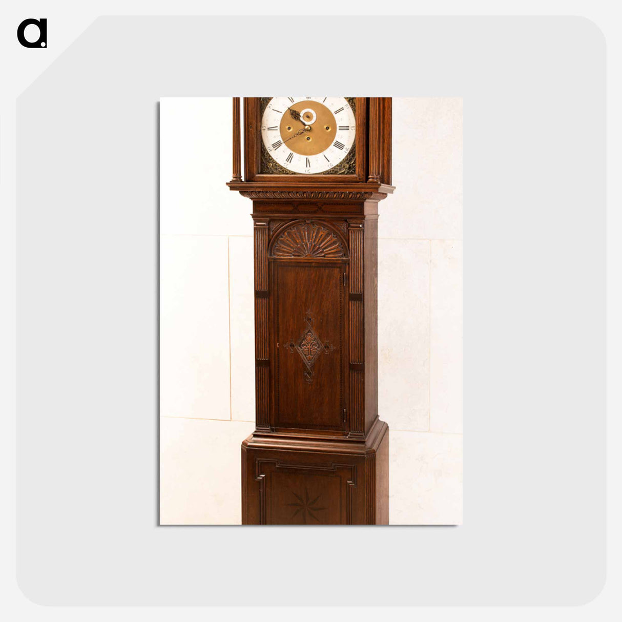 アートポストカード-Tall Case Clock
 - バーンズ・コレクション Postcard.