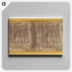 アートパネル-Chinese Joss House
 - エドワード マイブリッジ Canvas.