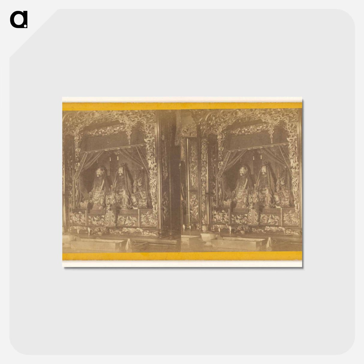 アートポストカード-Chinese Joss House
 - エドワード マイブリッジ Postcard.