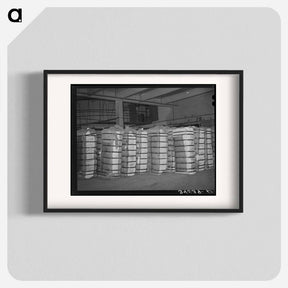 アートポスター-Cotton Warehouse, Houston
 - ラッセル リー Poster.