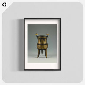 アートポスター-Archaistic Tripod Vessel
 - セントルイス美術館 Poster.