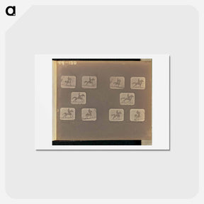 アートポストカード-Running
 - エドワード マイブリッジ Postcard.