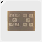 アートポストカード-Running
 - エドワード マイブリッジ Postcard.