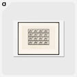 アートポストカード-Humpback Camel
 - エドワード マイブリッジ Postcard.