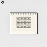 アートメモ帳-Humpback Camel
 - エドワード マイブリッジ Memo.
