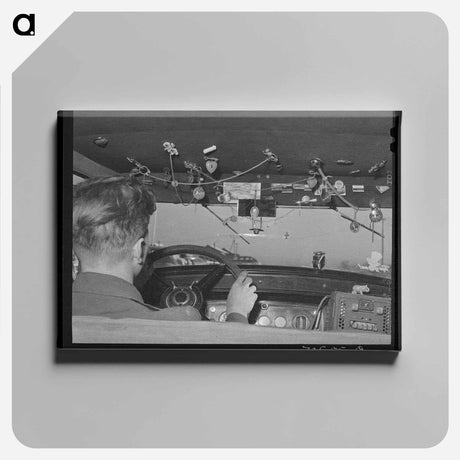 アートパネル-Traffic at Intersection
 - ラッセル リー Canvas.