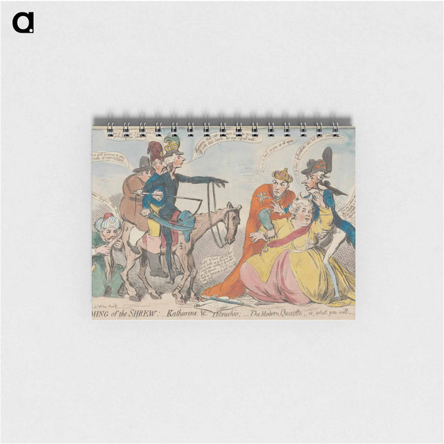 アートメモ帳-Taming of the Shrew. Katharine and Petruchio - The Modern Quixotte, or, What You Will
 - イェール大学アートギャラリー Memo.