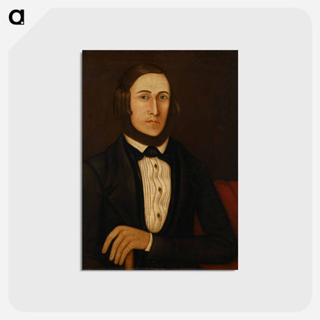 アートポストカード-Portrait of a Man
 - バーンズ・コレクション Postcard.