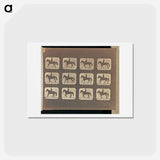 アートポストカード-Cantering
 - エドワード マイブリッジ Postcard.