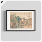 アートポスター-Original public domain image from the MET museum - 葛飾 北斎 Poster.