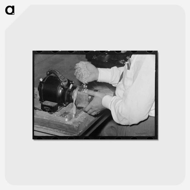 アートポストカード-Rice Mill Test
 - ラッセル リー Postcard.