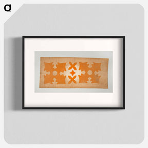 アートポスター-Appliqué Bolster Cover
 - バーンズ・コレクション Poster.