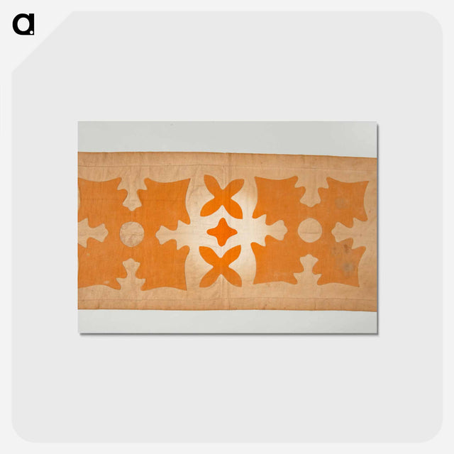 アートポストカード-Appliqué Bolster Cover
 - バーンズ・コレクション Postcard.