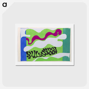 アートポストカード-The Lagoon 2 - アンリ マティス Postcard.