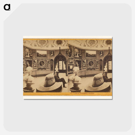 アートポストカード-Views in Woodward's Gardens
 - エドワード マイブリッジ Postcard.
