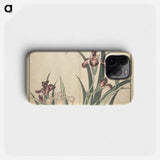 A Realistic Sketchbook by Hokusai - Katsushika Hokusai Phone Case.